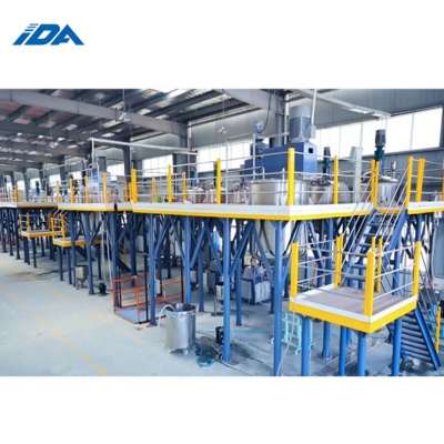 Competitive Price Wall Paint Production Line Plant With Ce Certificate